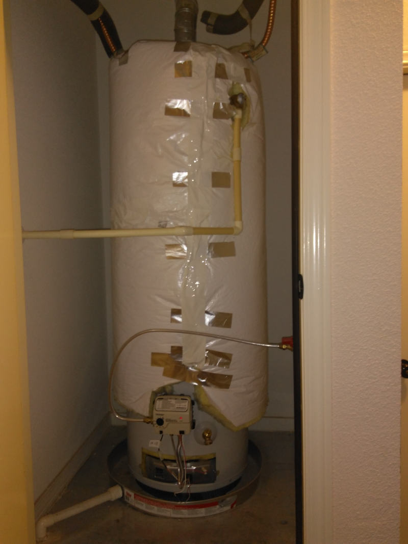 Illustration for article titled Water heater down!